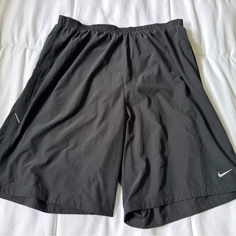 Nike Black DRI FIT Athletic Shorts Lightweight Performance